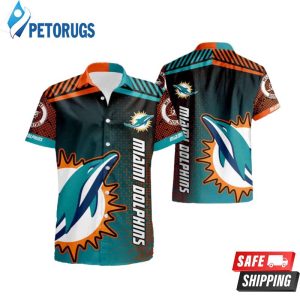 Miami Dolphins Logo Summer Hawaiian Shirt