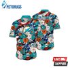 Miami Dolphins NFL Flower Custom Summer Football V13 Hawaiian Shirt