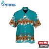 Miami Dolphins summer flower Hawaiian Shirt