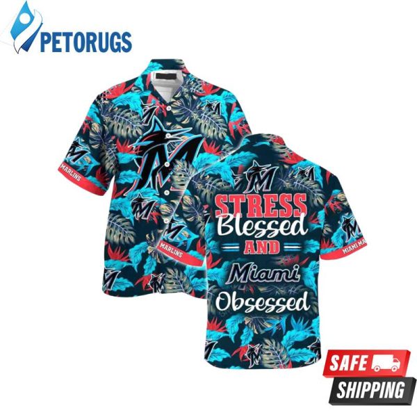 Miami Marlins Mlb Summer Beach Hawaiian Shirt