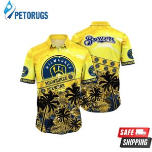 Milwaukee Brewers MLB Beach Breeze Aloha Hawaiian Shirt