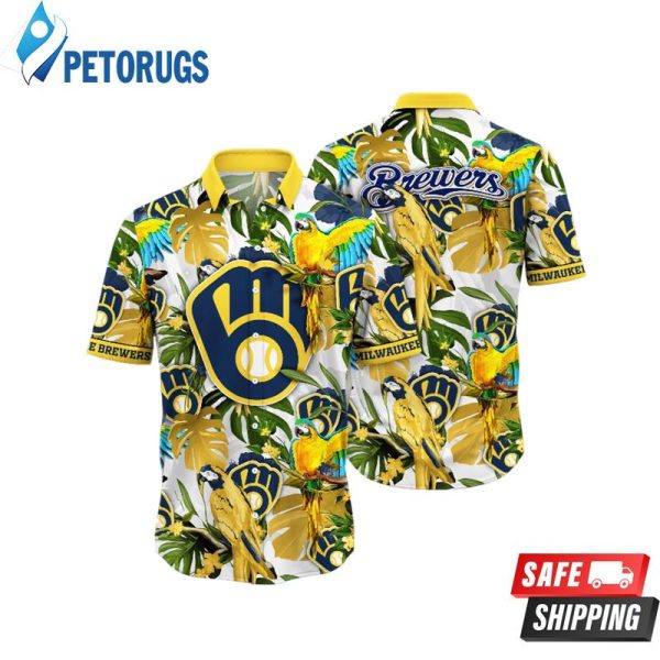 Milwaukee Brewers MLB Mid Yeartime Aloha Hawaiian Shirt