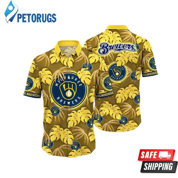 Milwaukee Brewers MLB Summer Beach Aloha Hawaiian Shirt