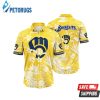 Milwaukee Brewers MLB Sun Soakedtime Aloha Hawaiian Shirt