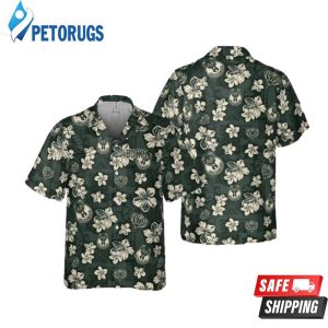 Milwaukee Bucks Nba Flower Pattern 3D Hawaiian Shirt