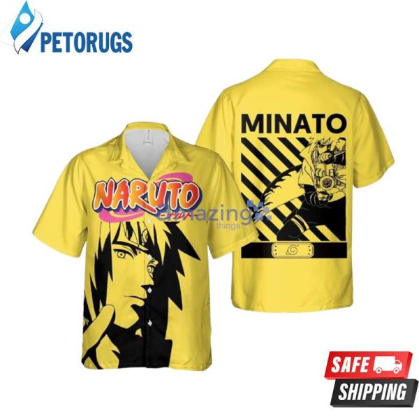 Minato Namikaze Naruto Anime Hawaiian Shirt