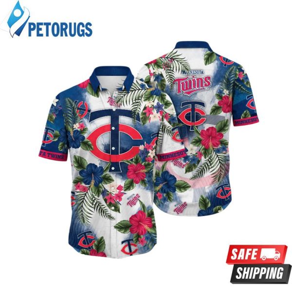 Minnesota Twins MLB Ocean Wavestime Aloha Hawaiian Shirt