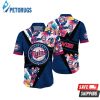 Minnesota Twins MLB Sun Rays Aloha Hawaiian Shirt