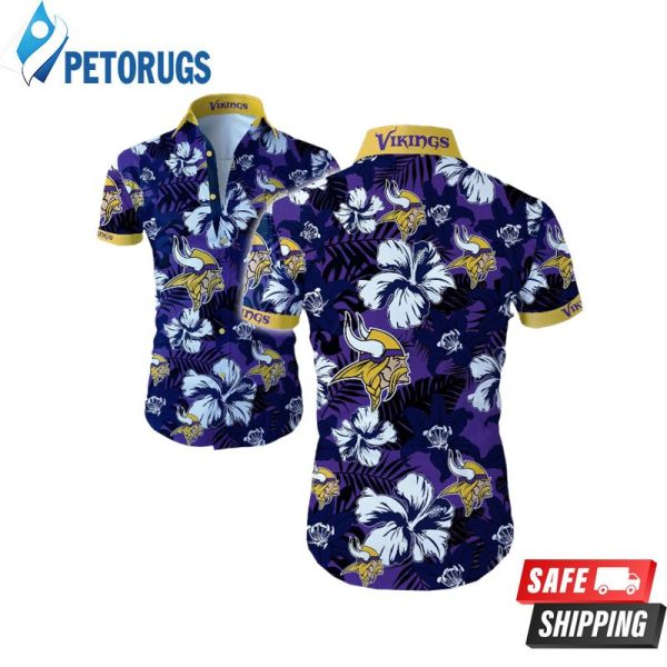 Minnesota Vikings Aloha Cool Hawaiian Shirt