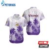 Minnesota Vikings Coconut Trees Nfl Hawaiian Shirt