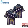 Minnesota Vikings NFL Mickey Mouse Graphic American Flag Hawaiian Shirt