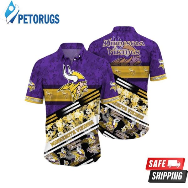 Minnesota Vikings Nfl Hawaiian Shirt