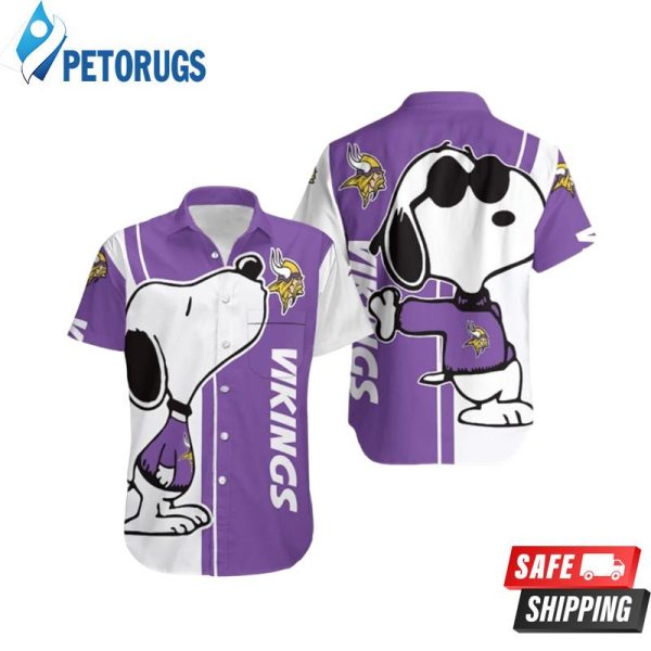 Minnesota Vikings Snoopy Lover All Over Print Hawaiian Shirt