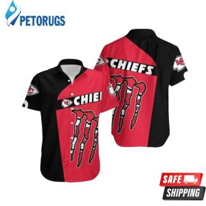 Monster Energy Kansas City Chiefs Hawaiian Shirt