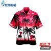 NBA Chicago Bulls Coconut Trees Sunrise Hawaiian Shirt