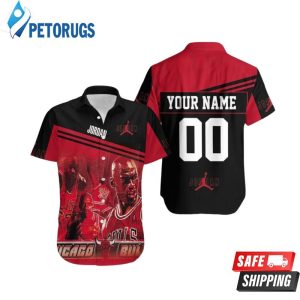 NBA Chicago Bulls Custom Name Number Hawaiian Shirt