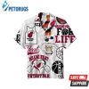 NBA Miami Heat White For Life Hawaiian Shirt