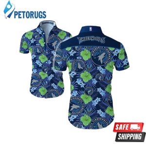 NBA Minnesota Timberwolves Tropical Flowers Summer Hawaiian Shirt