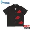 Naruto Akatsuki Clouds Pattern All Over Brushed Anime Wise Hawaiian Shirt