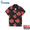 Naruto Akatsuki Fashion Men Oversized Short Sleeve Hawaiian Shirt