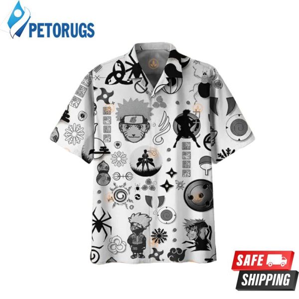 Naruto Naruto Summer Cool Hawaiian Shirt