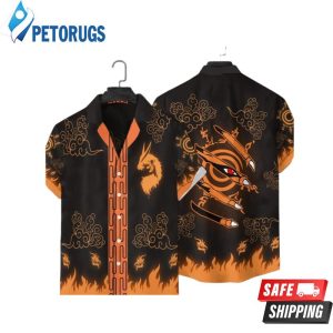 Naruto Nine Tails Akatsuki Hawaiian Shirt