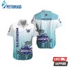 Nba Charlotte Hornets White Teal Scratch Trendy Hawaiian Shirt