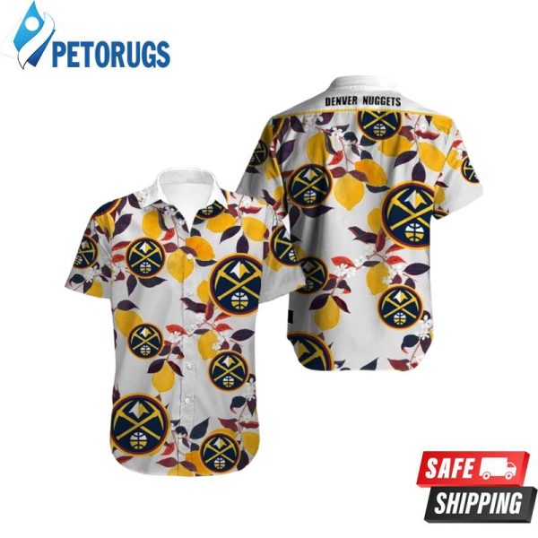 Nba Denver Nuggets Yellow Tropical Summer Trendy Hawaiian Shirt