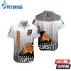 Nba Phoenix Suns Gray Black Scratch Trendy Hawaiian Shirt