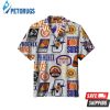 Nba Phoenix Suns White Logo History Trendy Hawaiian Shirt