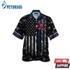 New England Patriots NFL Custom Name Sunflowers And American Flag Hawaiian Shirt