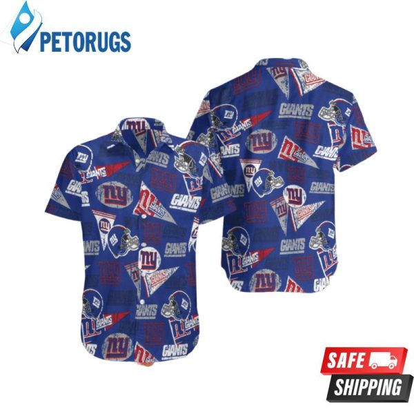 New York Giants Aloha Summer Hawaiian Shirt