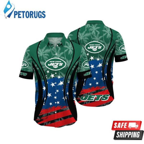 New York Jets NFL Star Pattern Best Trend Summer Hawaiian Shirt