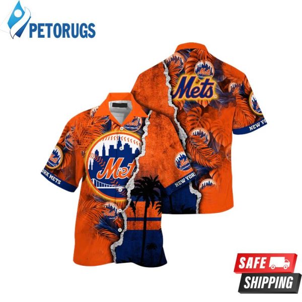 New York Mets MLB Custom Vacation Spots Aloha Hawaiian Shirt