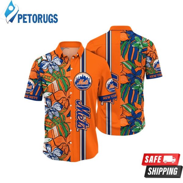 New York Mets MLB Sea Breeze Aloha Hawaiian Shirt