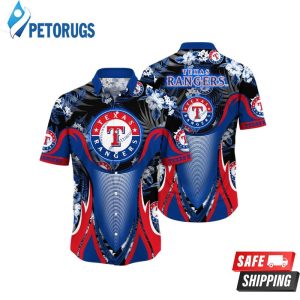 Texas Rangers MLB Barbecues Aloha Hawaiian Shirt