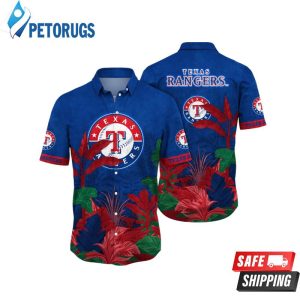 Texas Rangers MLB Coconut Water Aloha Hawaiian Shirt