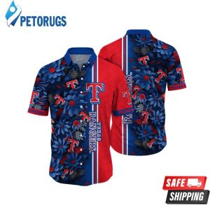 Texas Rangers MLB Custom Air Conditioning Aloha Hawaiian Shirt