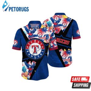 Texas Rangers MLB Leisure Aloha Hawaiian Shirt