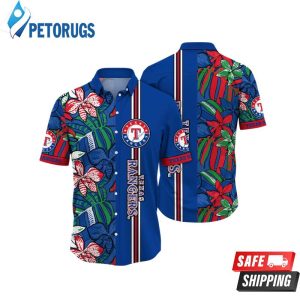 Texas Rangers MLB Seaside Aloha Hawaiian Shirt