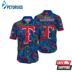 Texas Rangers MLB Summer Nights Aloha Hawaiian Shirt