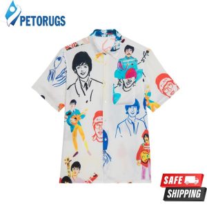 The Beatles Summer Short Sleeve Beach Hawaiian Shirt