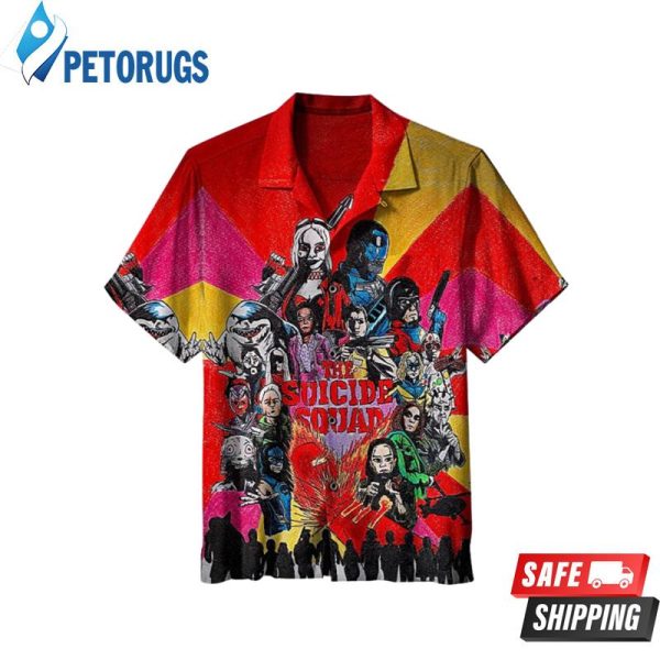 The Suicide Squad Characters Hawaiian Shirt