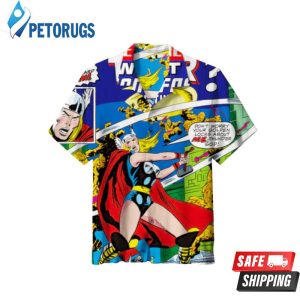 Thor Comic Hawaiian Shirt