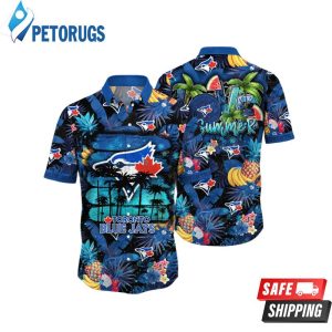 Toronto Blue Jays MLB Vacation Time Aloha Hawaiian Shirt