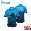 Trending NFL Carolina Panthers Flower Hawaiian Shirt