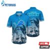 Trending NFL Detroit Lions Flamingo Summer Hawaiian Shirt