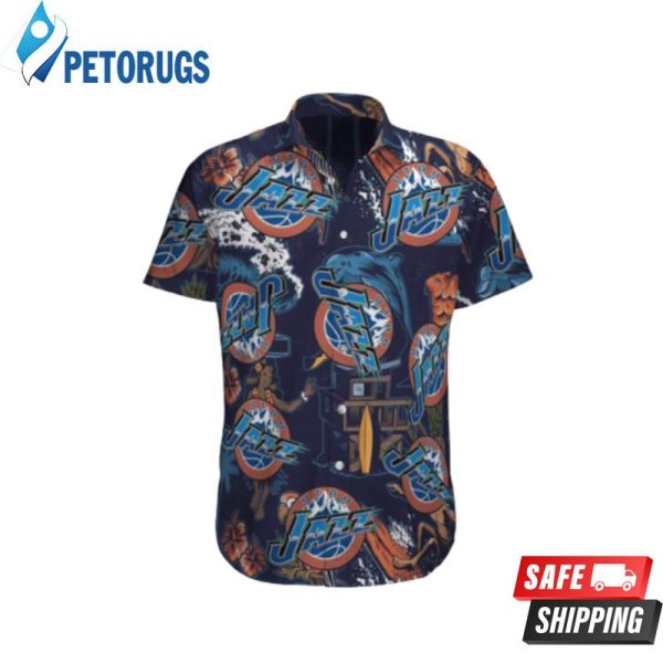 UTAH JAZZ BASKETBALL Hawaiian Shirt