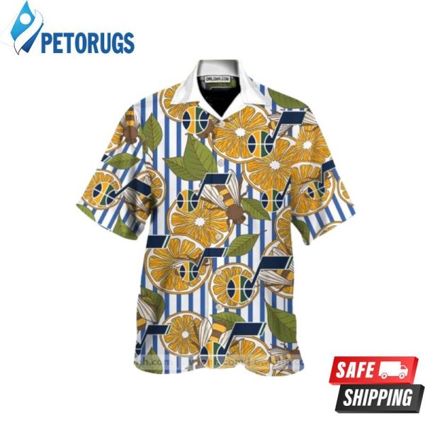 Utah Jazz Hawaiian Shirt