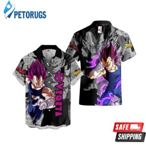 Vegeta Ultra Ego Custom Manga Mixed Anime Hawaiian Shirt